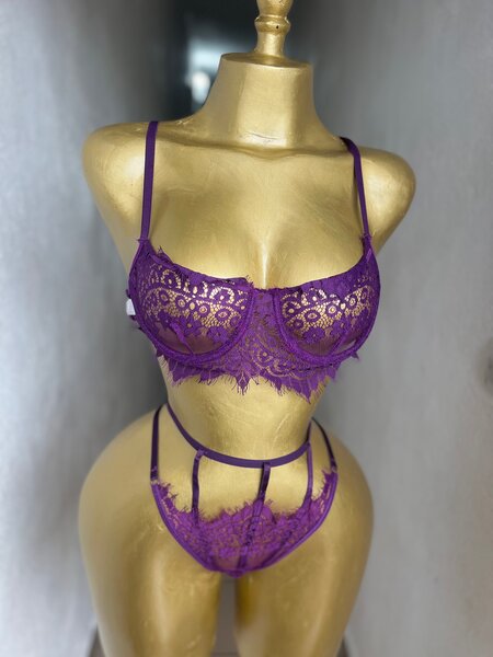 Ensemble lingerie dentelle