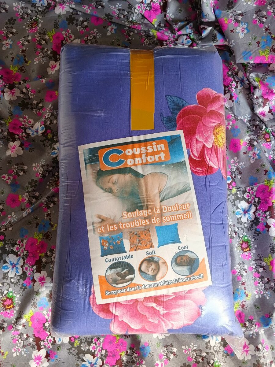 Coussin Confort Floral Relax