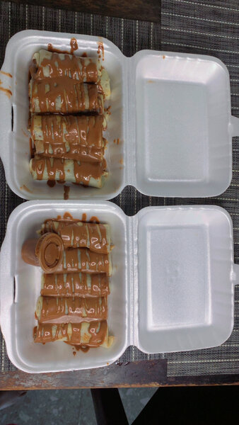 Rouleaux de Banane au Chocolat