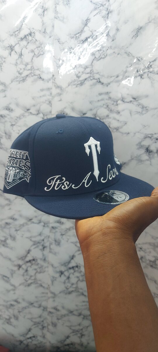 Casquette New Era bleue homme