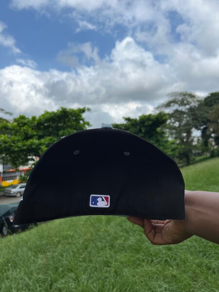 Casquette LA noir bleu