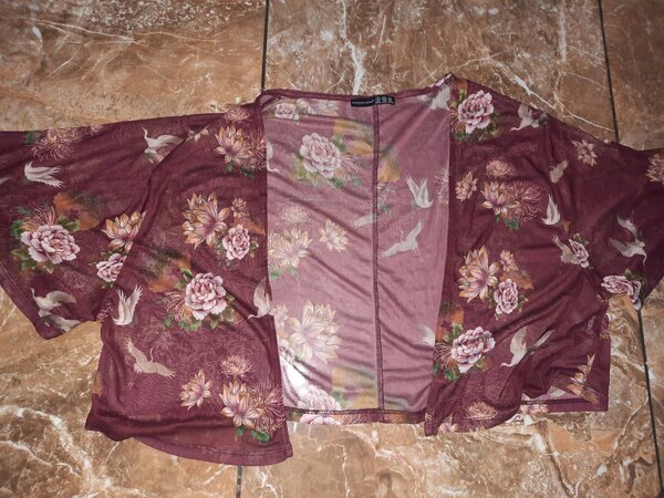 Kimono floral léger