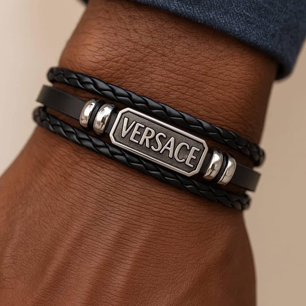 Bracelet en cuir homme