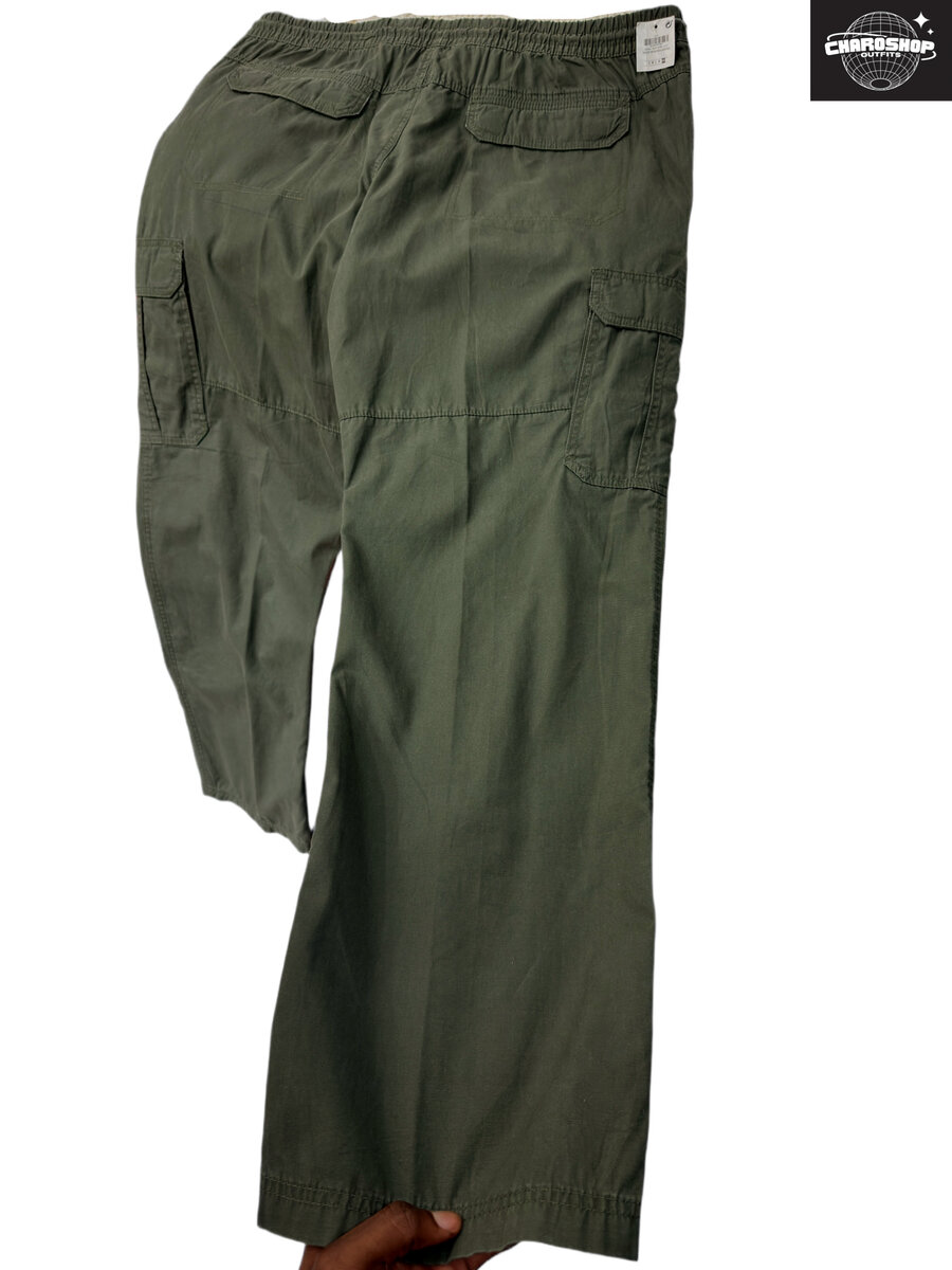 Pantalons Cargo Homme Vert