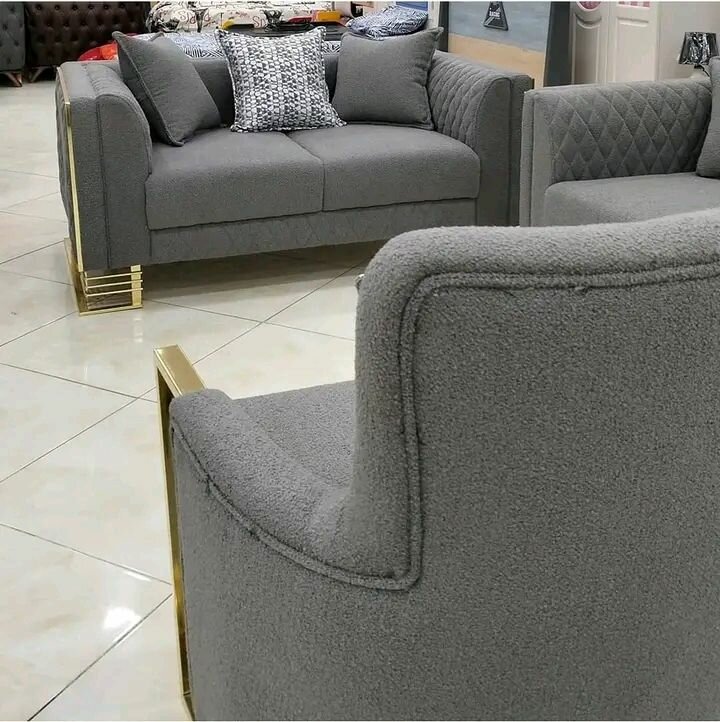 Canapé moderne gris