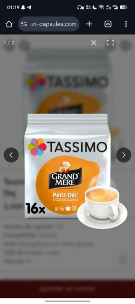 Machine à café Tassimo Bosch