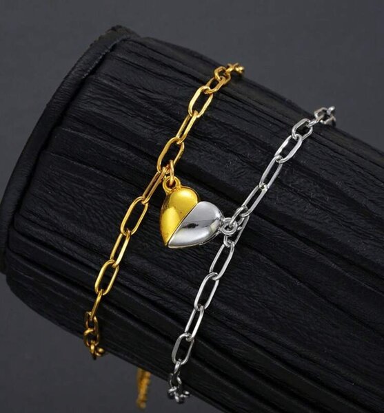 Bracelet Duo Couple en Acier