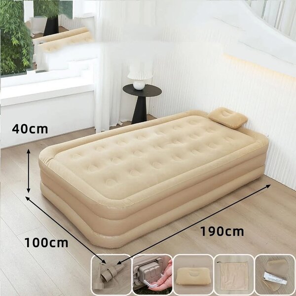 Matelas gonflable double confort