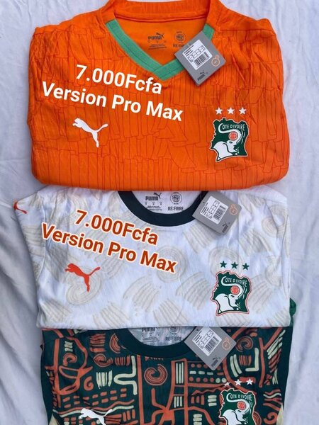 Maillots Côte d'Ivoire Puma