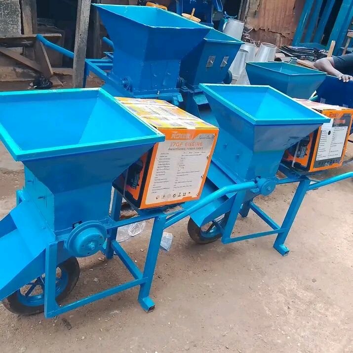 Machine de fabrication de briques en ciment