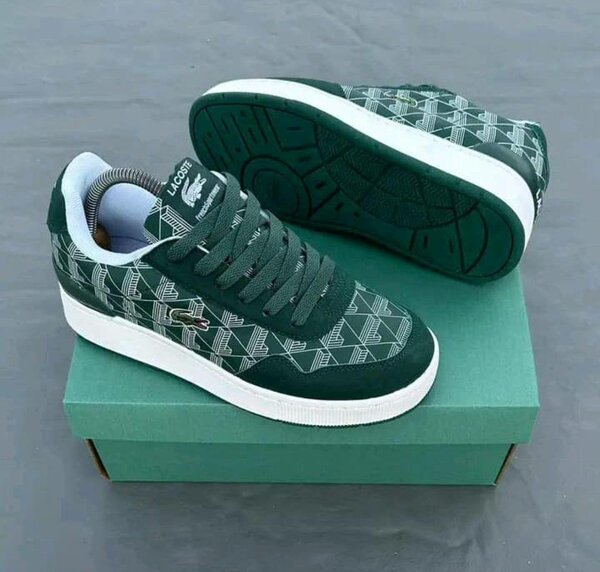 Sneakers Lacoste Vert Élégants