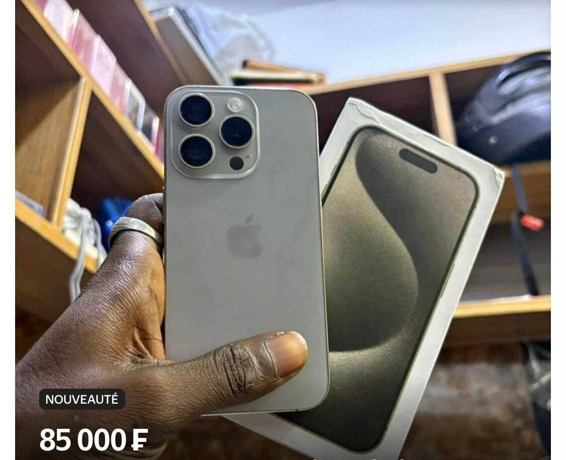 iPhone dernière génération