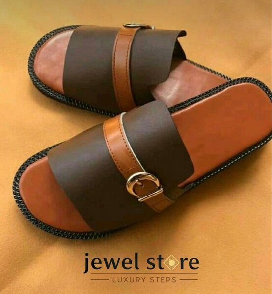 Sandales en cuir homme