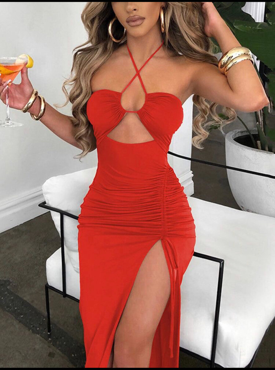 Robe longue élégante soirée