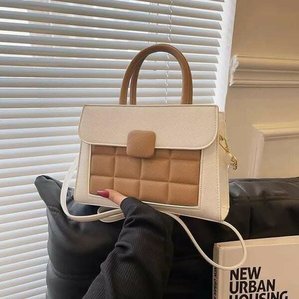 Sac à main élégant matelassé