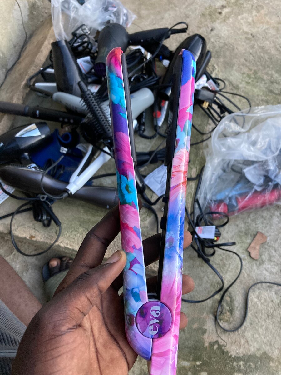 Fer à lisser en titane