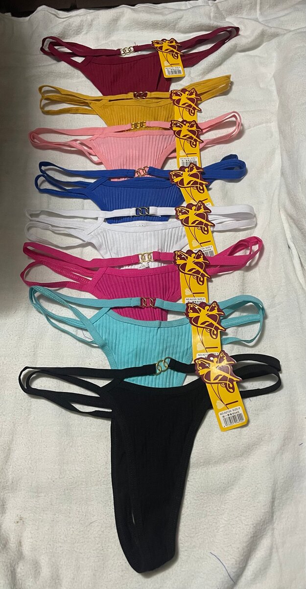 Lot de Strings Confortables