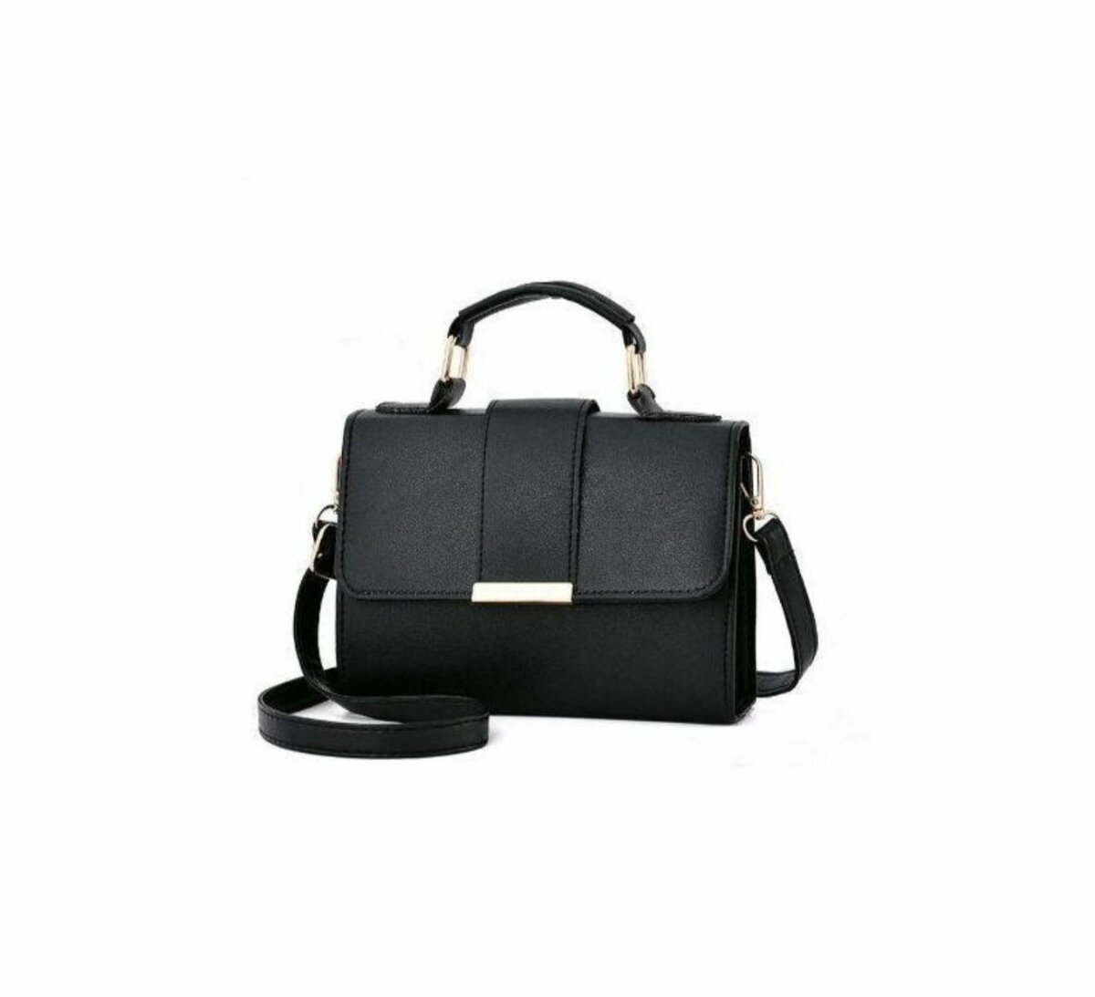 Sac à main élégant noir