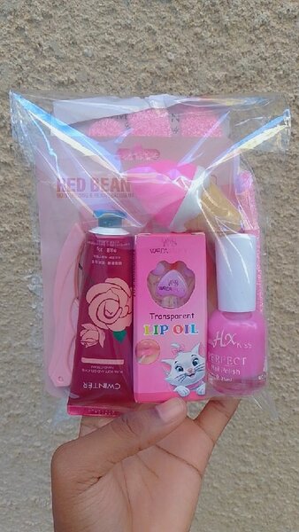 Mini kit beauté rose