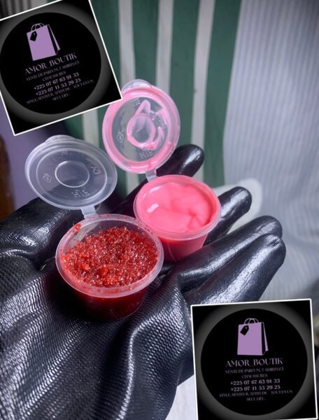 Gamme Levre rose