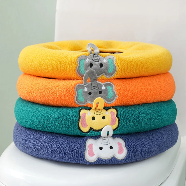 Housses de siège de toilette douces