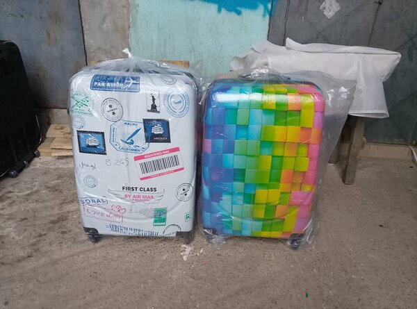 Valises de voyage colorées