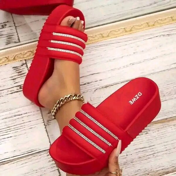 Sandales tendance imprimé léopard