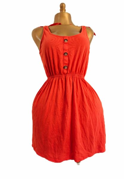 Robe d'été orange