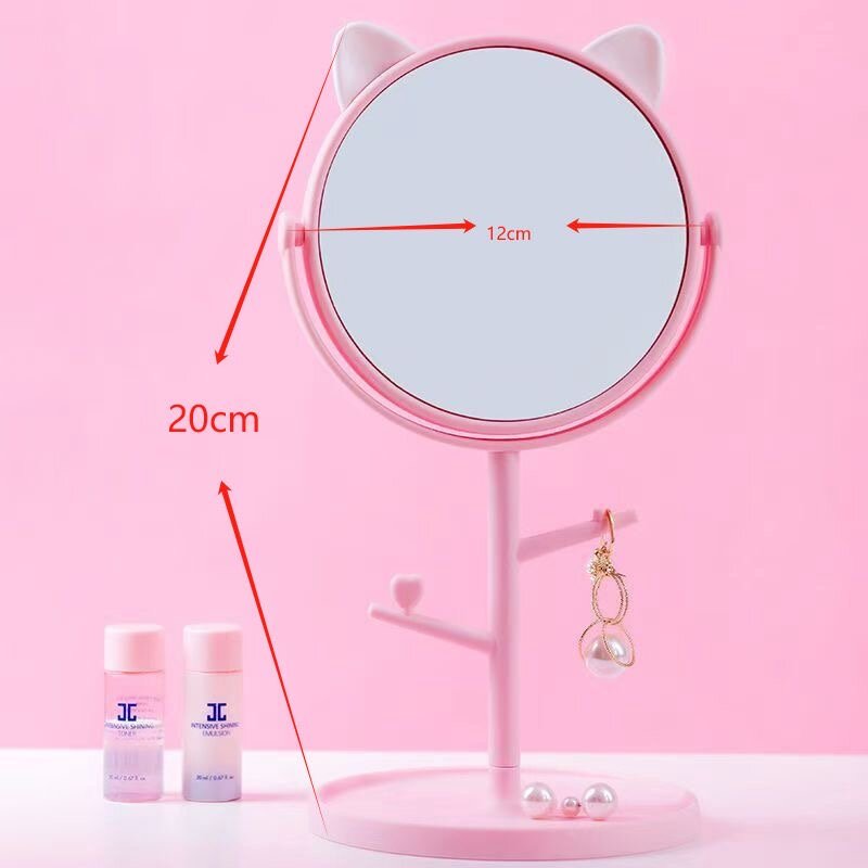 Miroir à oreilles pour bijoux