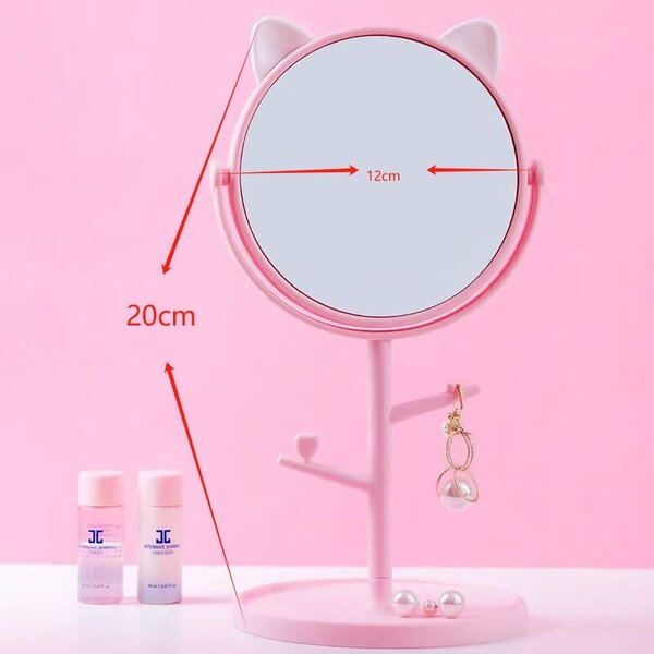 Miroir à oreilles pour bijoux