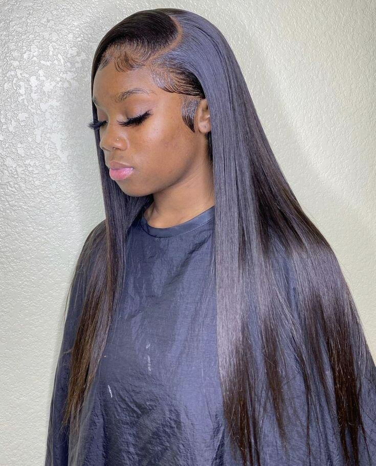 Perruque lisse taille 24