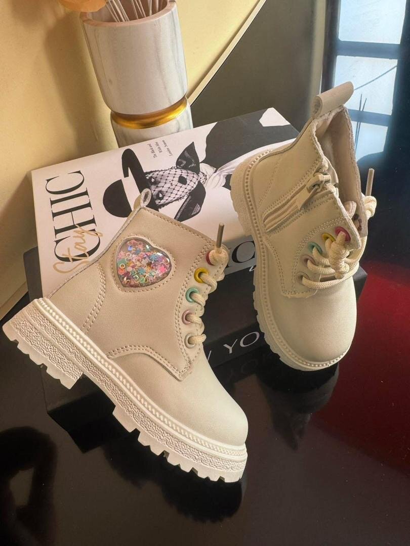 Bottes Enfant Coeur Glam