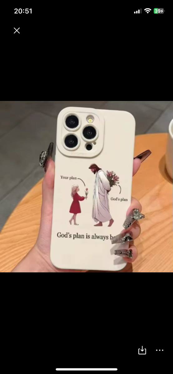 Étui de téléphone chrétien unique