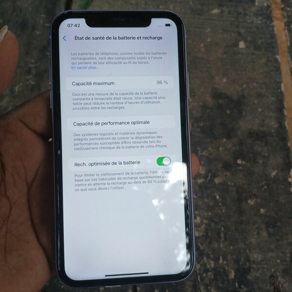 iPhone 11 64Go Blanc