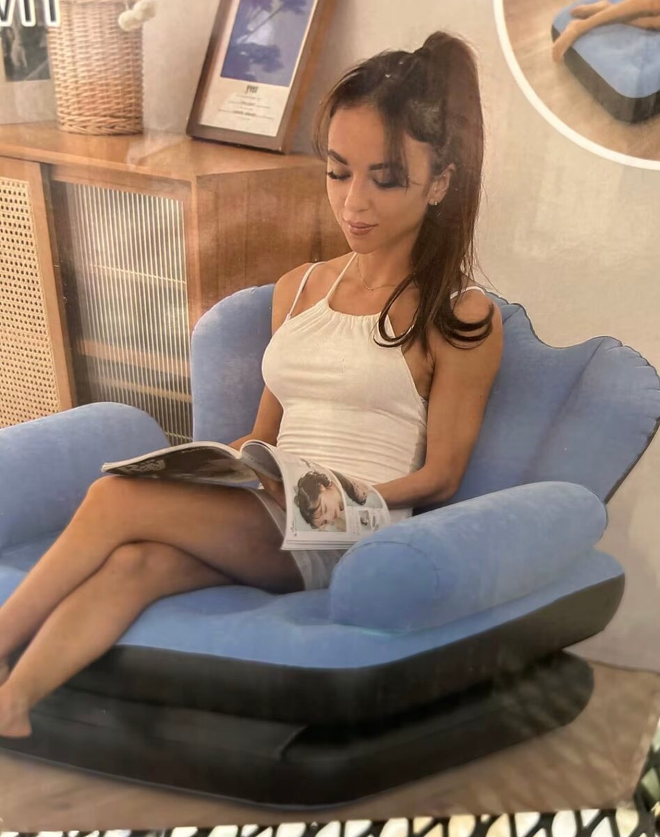 Canapé gonflable convertible