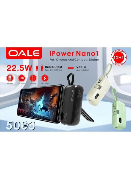 Chargeur Portatif iPower Nano1 5000mAh