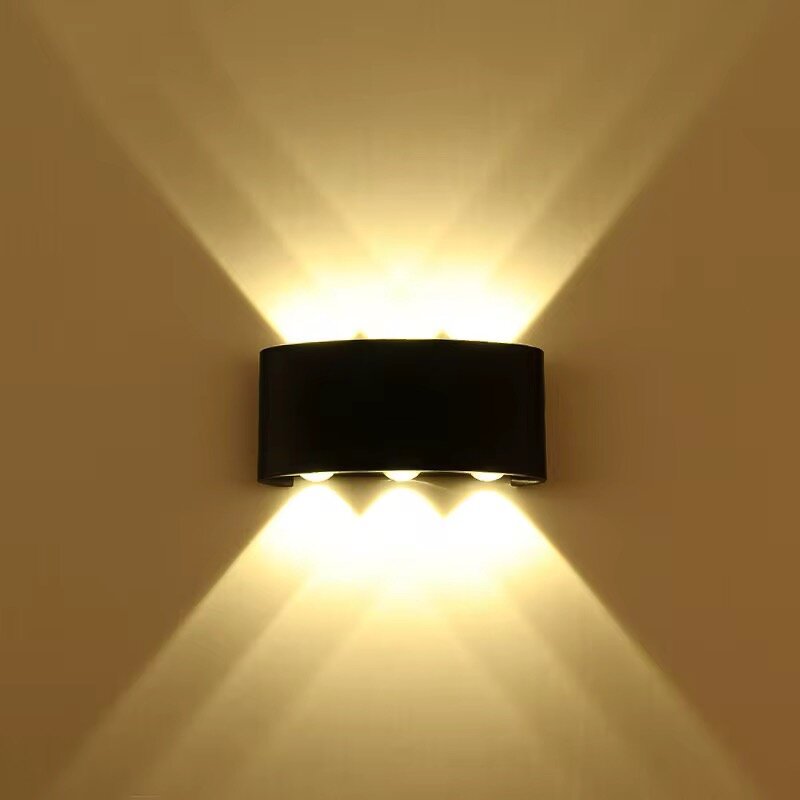 Applique LED Moderne Noire