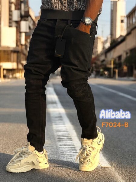 Jean Slim Noir Homme