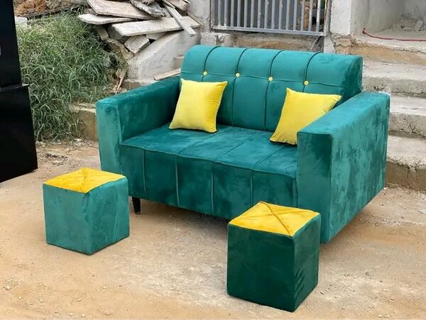 Canapé en velours moderne