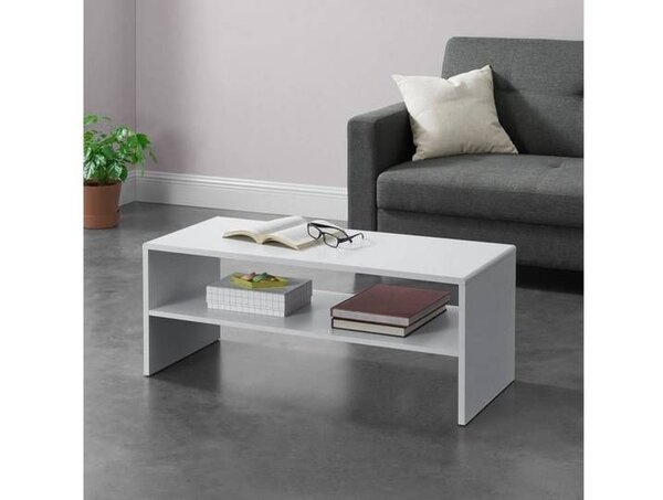 Table basse moderne blanche