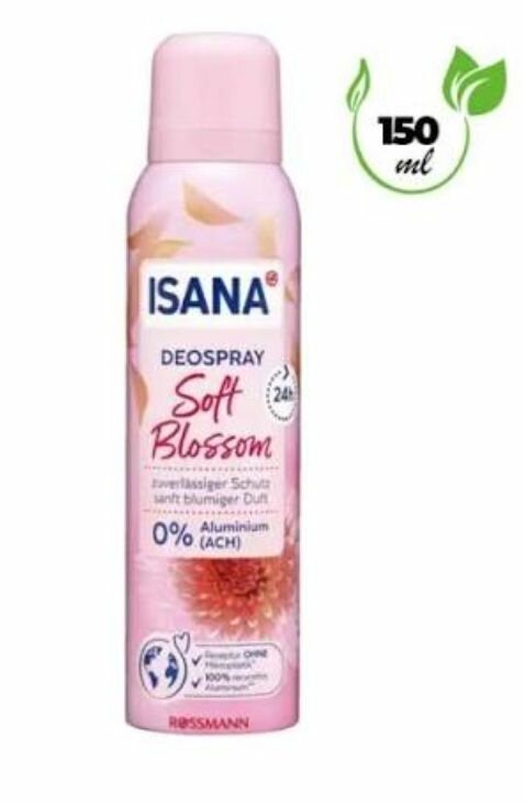 Déodorant Isana Soft Blossom
