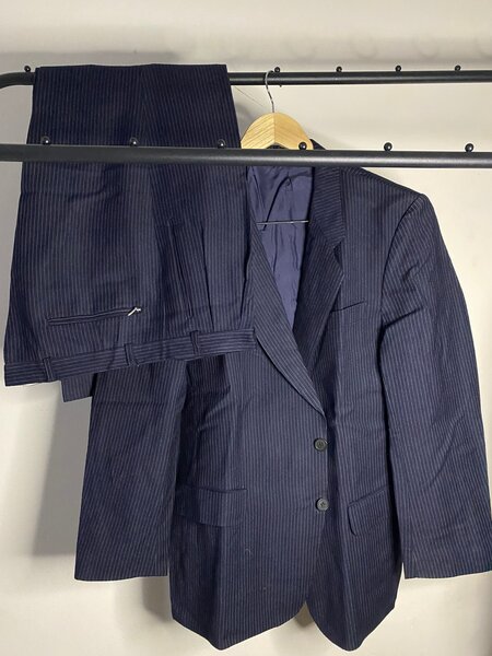 Costume homme rayé élégant