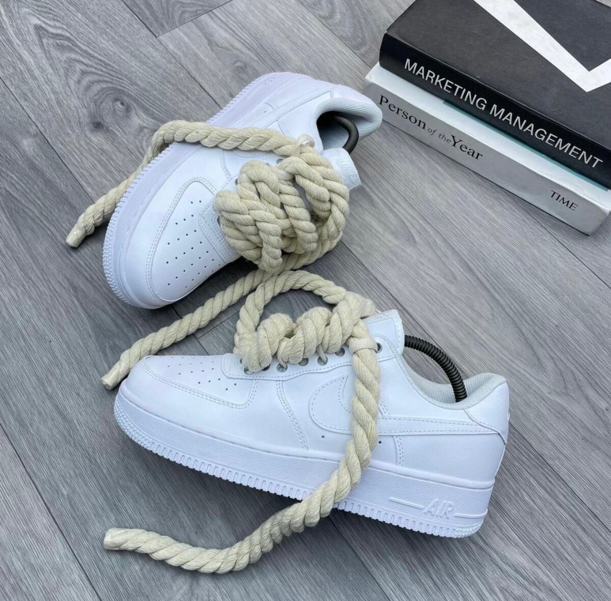 Air force one lacet oversize