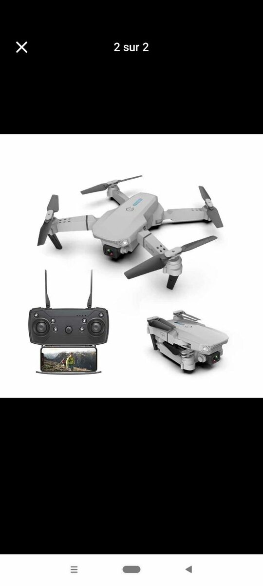 Mini Drone Caméra HD Pliable