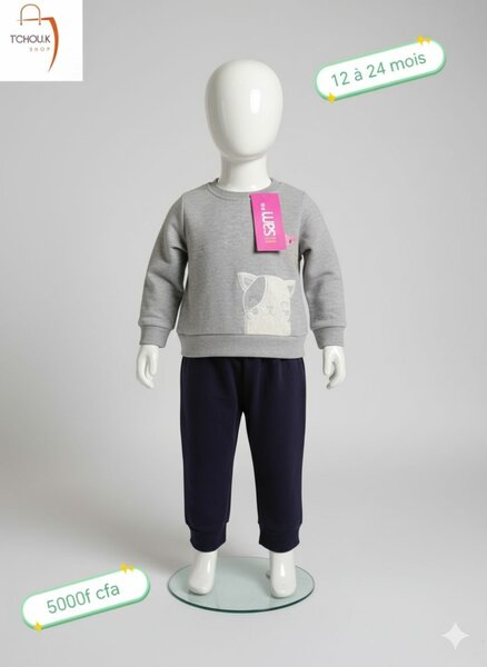 Ensemble bébé élégant