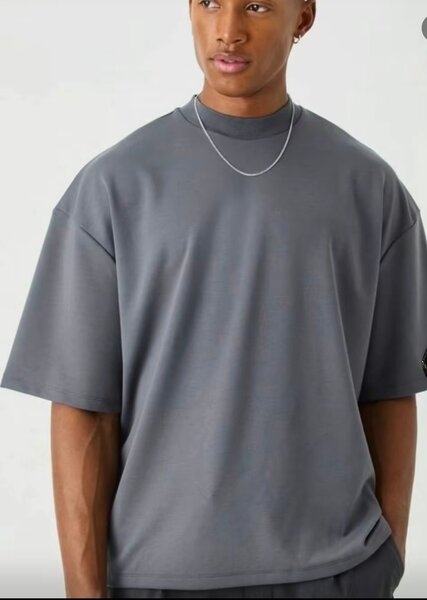 T-shirt oversize homme en coton