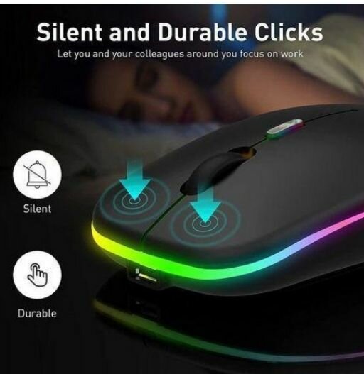 Souris sans fil rechargeable