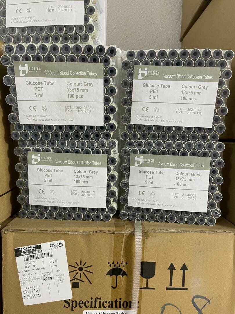 Tubes de collecte sanguine