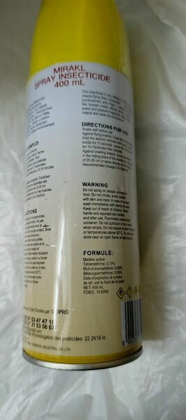 Mirakl Insecticide Aérosol 400mL