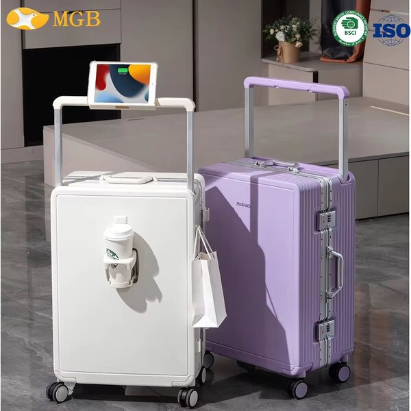 Smart Suitcase with Stand